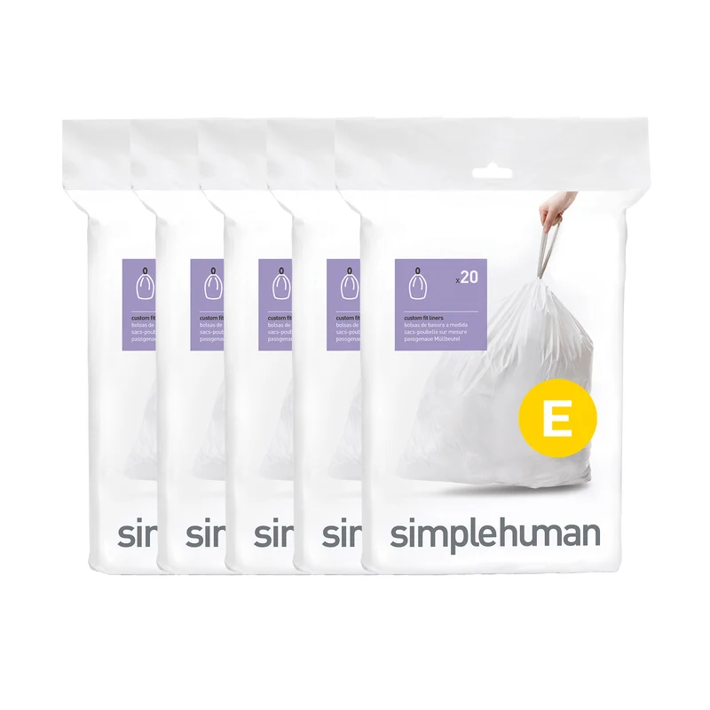 Simplehuman Poser Kode E - 100 stk.