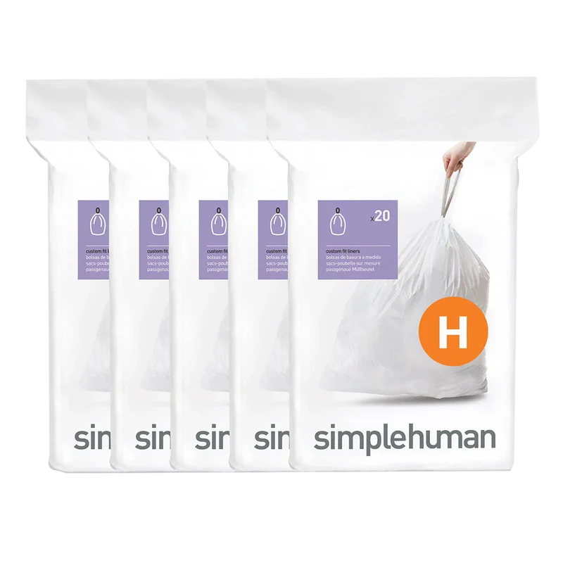 Simplehuman Poser Kode H - 100 stk.
