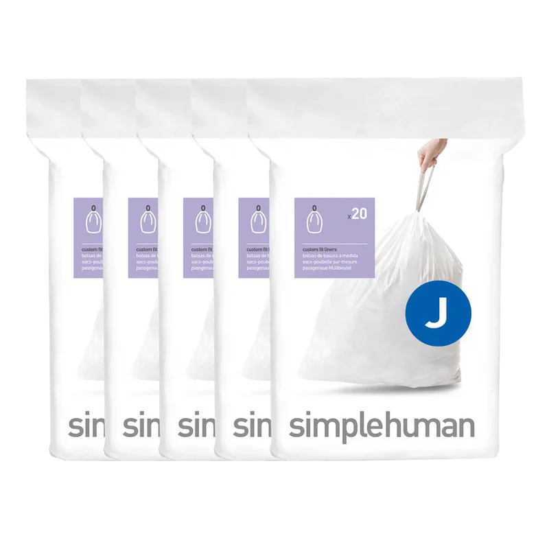 Simplehuman Poser Kode J - 100 stk.