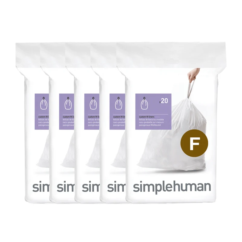 Simplehuman Poser Kode F - 10 x 20 stk. (200 stk.)