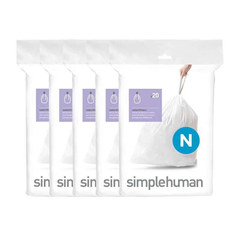 Simplehuman Poser Kode N - 100 stk.
