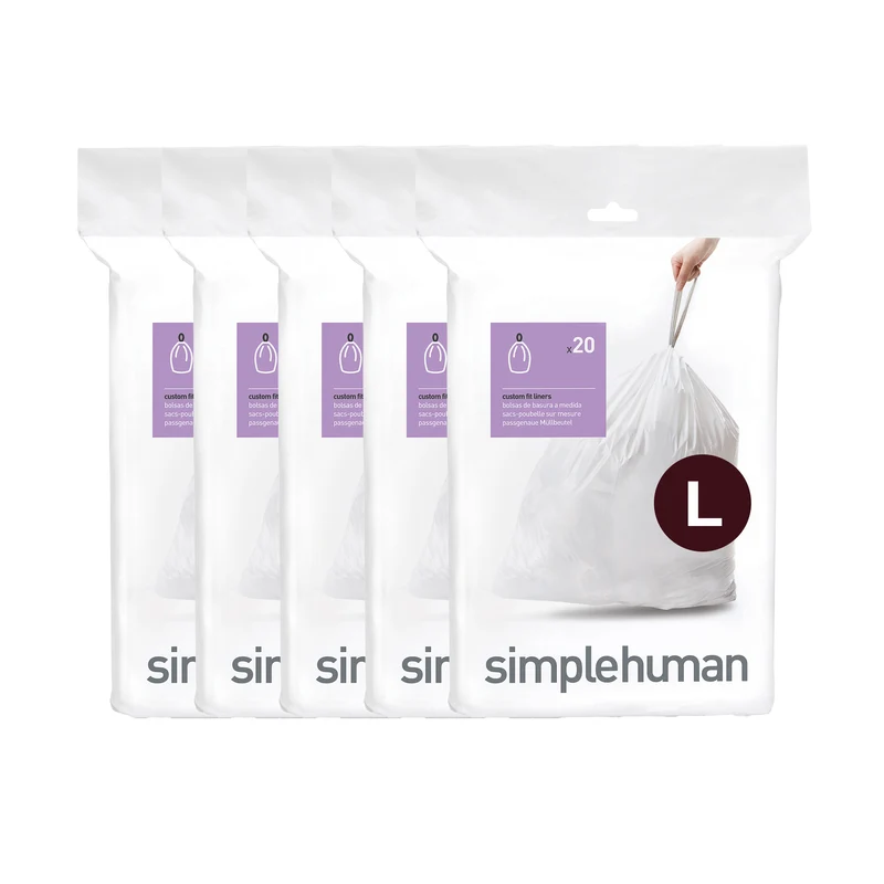 Simplehuman Poser Kode L - 100 stk.