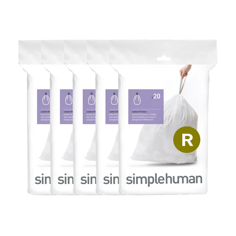 Simplehuman Poser Kode R - 100 stk.