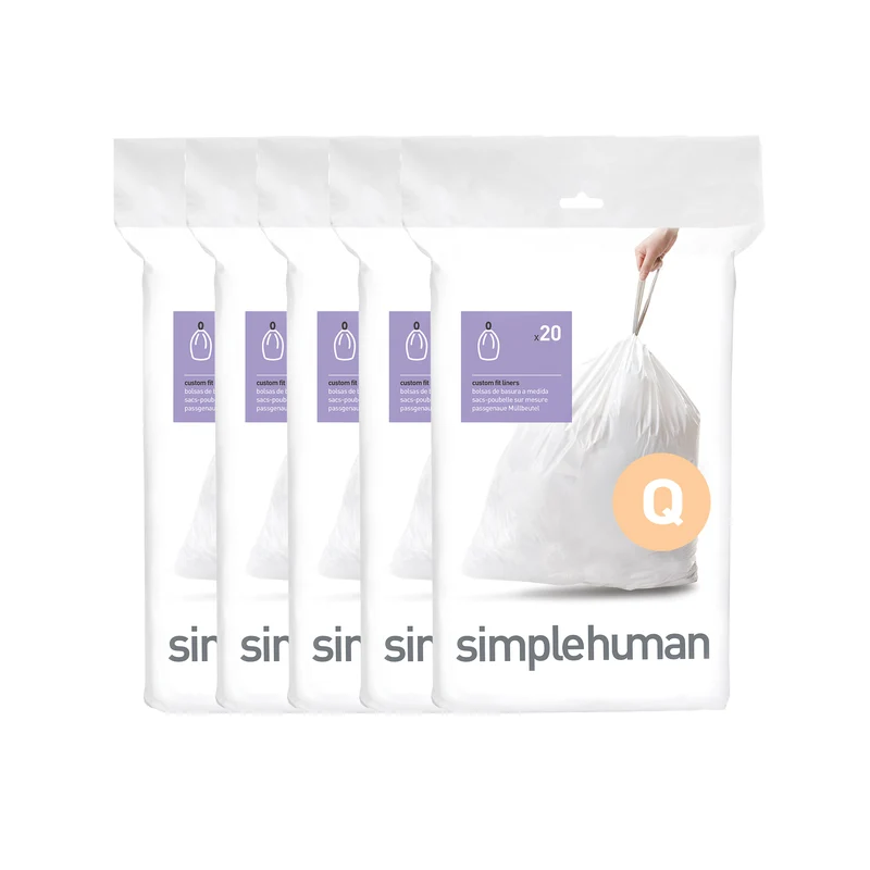 Simplehuman Poser Kode Q - 100 stk.