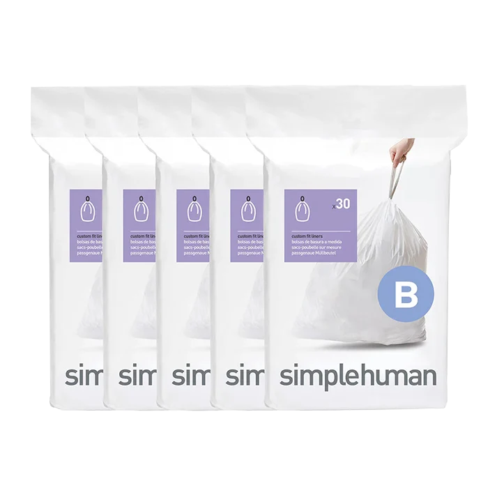 Simplehuman Poser Kode B - 150 stk.