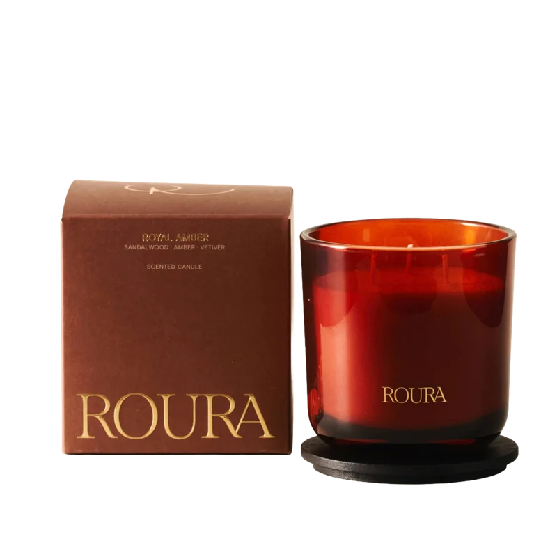 Doftljus Roura Icons scented amber jar candle 10x10cm