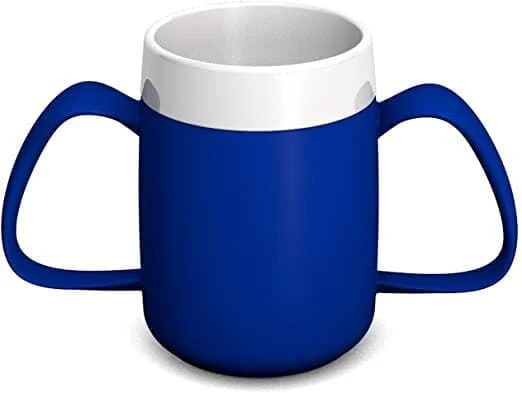 Senior - Ergonomisk termo drickskopp med 2 handtag - 180 ml. 3 färger