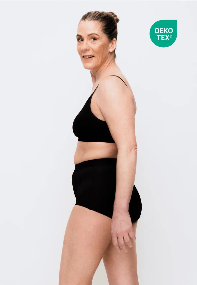 HIGH WAIST - Damtrosor för Lätt Inkontinens (90 ml) med Unik Passform XL