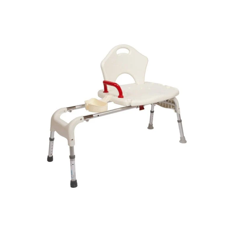 Lyxig badkarspall med skjutbar sits, justerbar. Bredd 107-111 cm