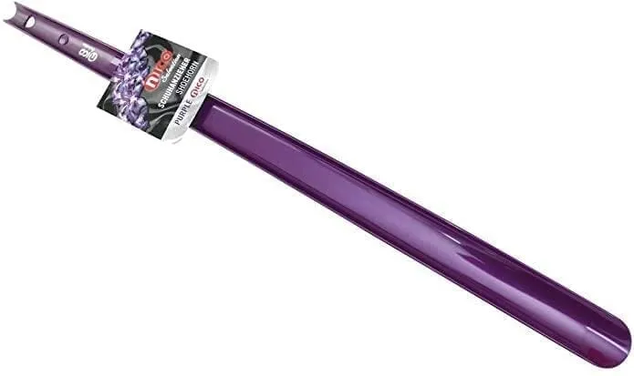 XL Lyxigt skohorn - Bra kvalitet & ergonomisk design. LILA. 70 cm