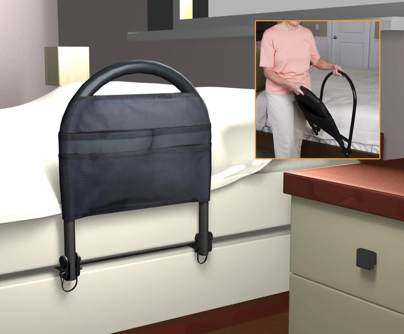 NY! "TRAVELER" sänghäst för vuxensäng - Smart & lätt. Vikbar & behändig! CE godkänd