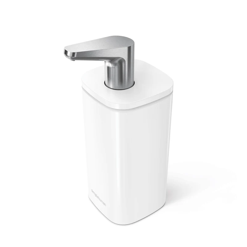 Hvid sæbedispenser