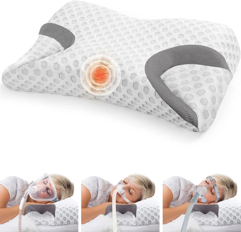 CPAP-kudde - Bekväm och ergonomisk design. Andas och med avtagbart skydd
