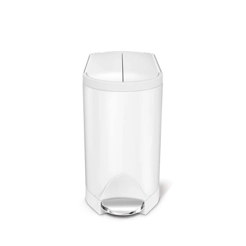 10L Butterfly Pedalspand - Hvid