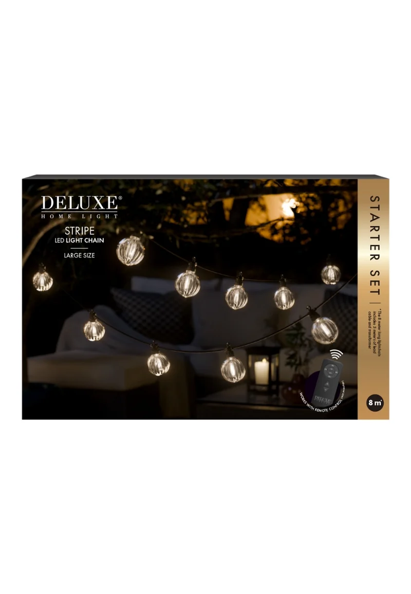 LED Ljusslinga Stripe Starter Set Large 8 m