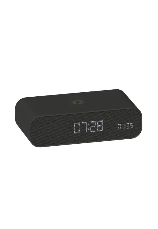 Wakie Väckarklocka Wake-Up light & Qi Svart