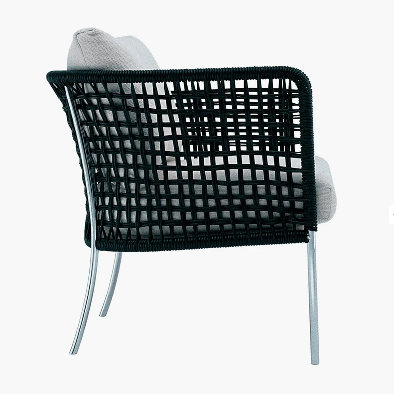 Cafè Armchair Rope - Outdoor
