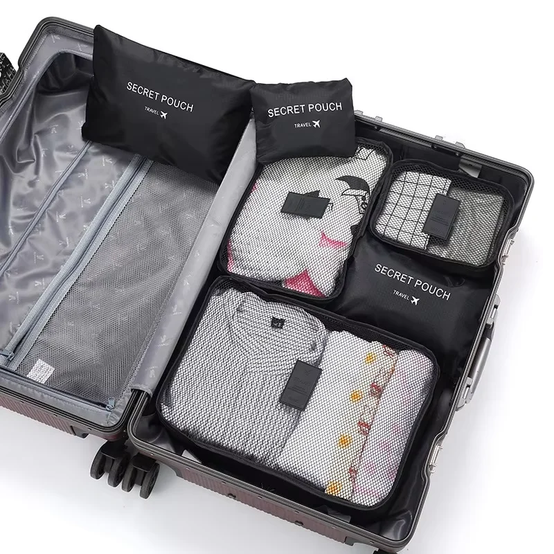 Packkuber för resväska – 6-pack