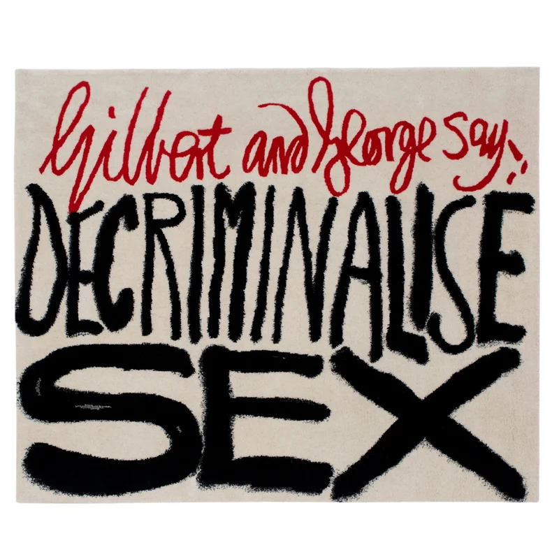 Gilbert & George - Decriminalise Sex