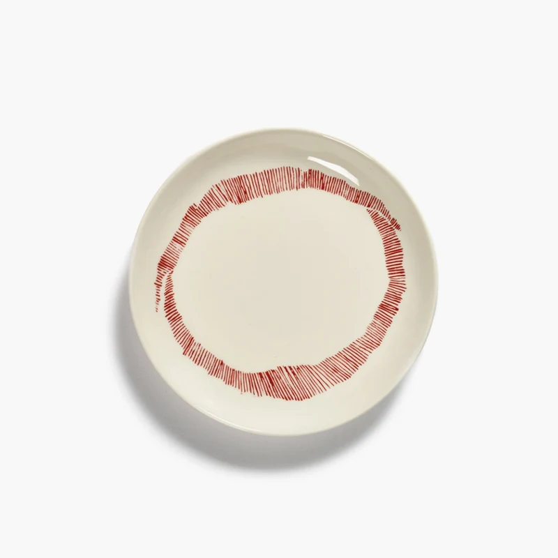 Fat - White Swirl-stripes Red 4-pack