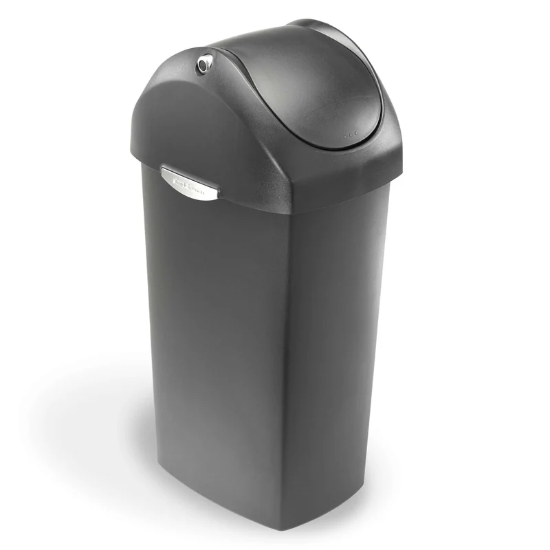 Skraldespand med vippelåg 60 L