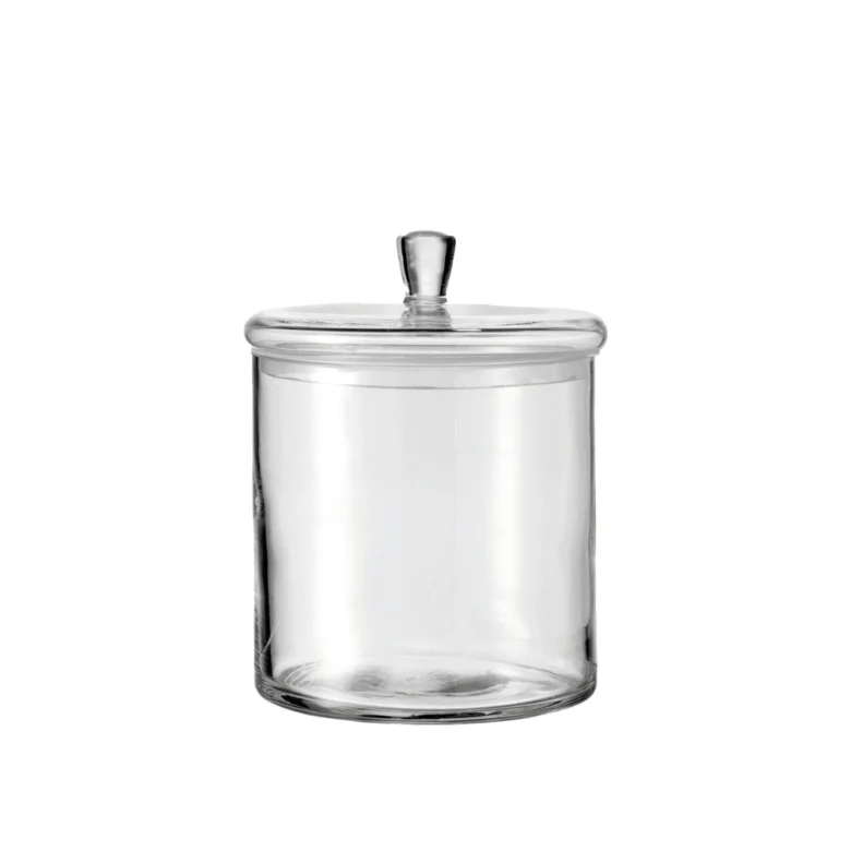 Top Glasburk med lock 1,5L