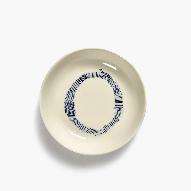 Fat - White Swirl-stripes Blue 4-pack