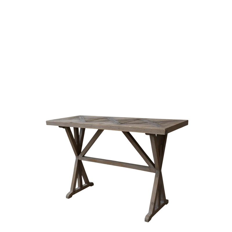 Chic Antique Matbord 117 cm handgjord Återvunnet trä