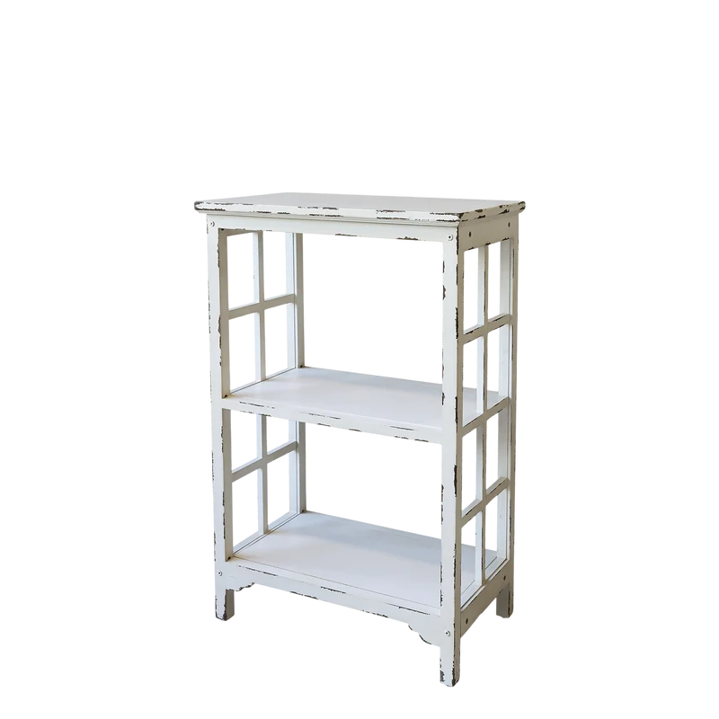 Chic Antique Bokhylla med hylla Vintage H90/L60/B35 cm