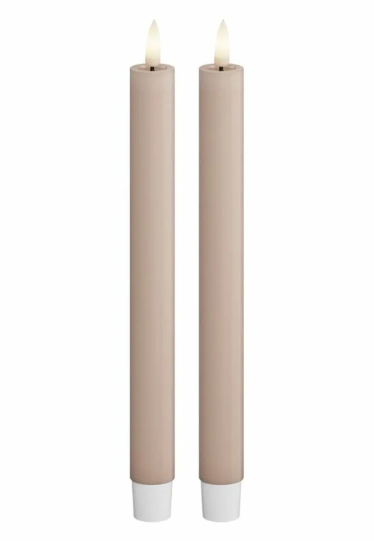 LED Kronljus 2,2x24 cm Rosa 2-pack