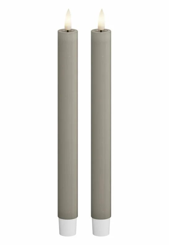 LED Kronljus 2,2x24 cm Sand 2-pack