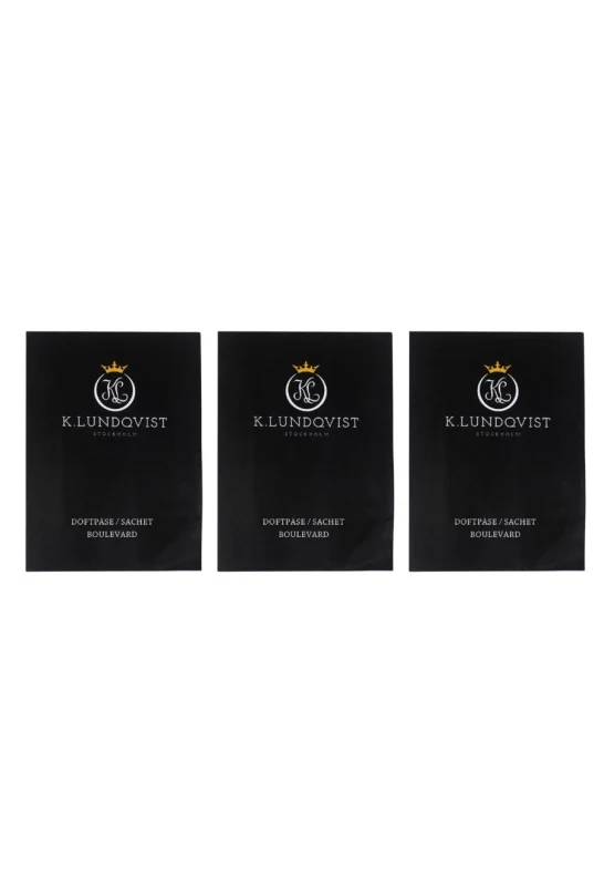 K. Lundqvist Doftpåse Boulevard 3-pack