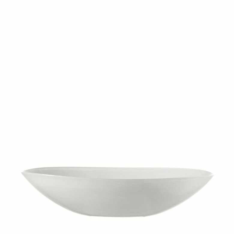 Skål oval 32 white Alabastro