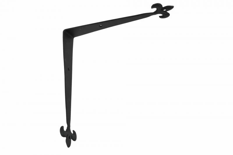 Vägghylla Hyllkonsol Svart Metall 25x6x25cm REA